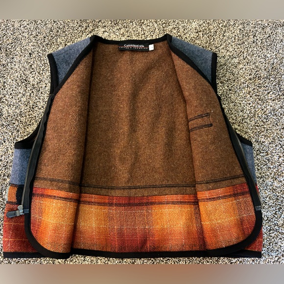 Vintage Canvasbacks Lutton & Horsefield Vest - Wool - Large - 80's/90's - Picture 4 of 5